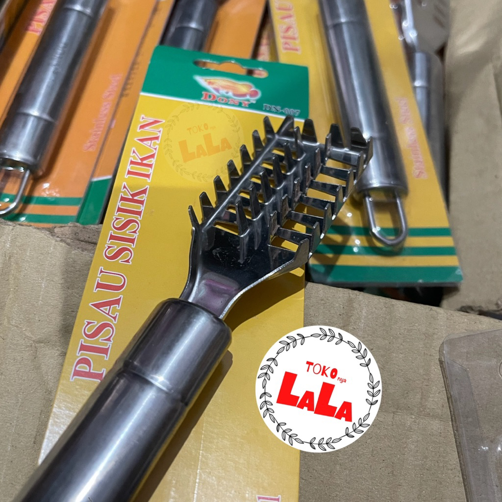 Pisau Sisik Ikan Dony Donyku / Pembersih Sisik Ikan / Sisir Sisik