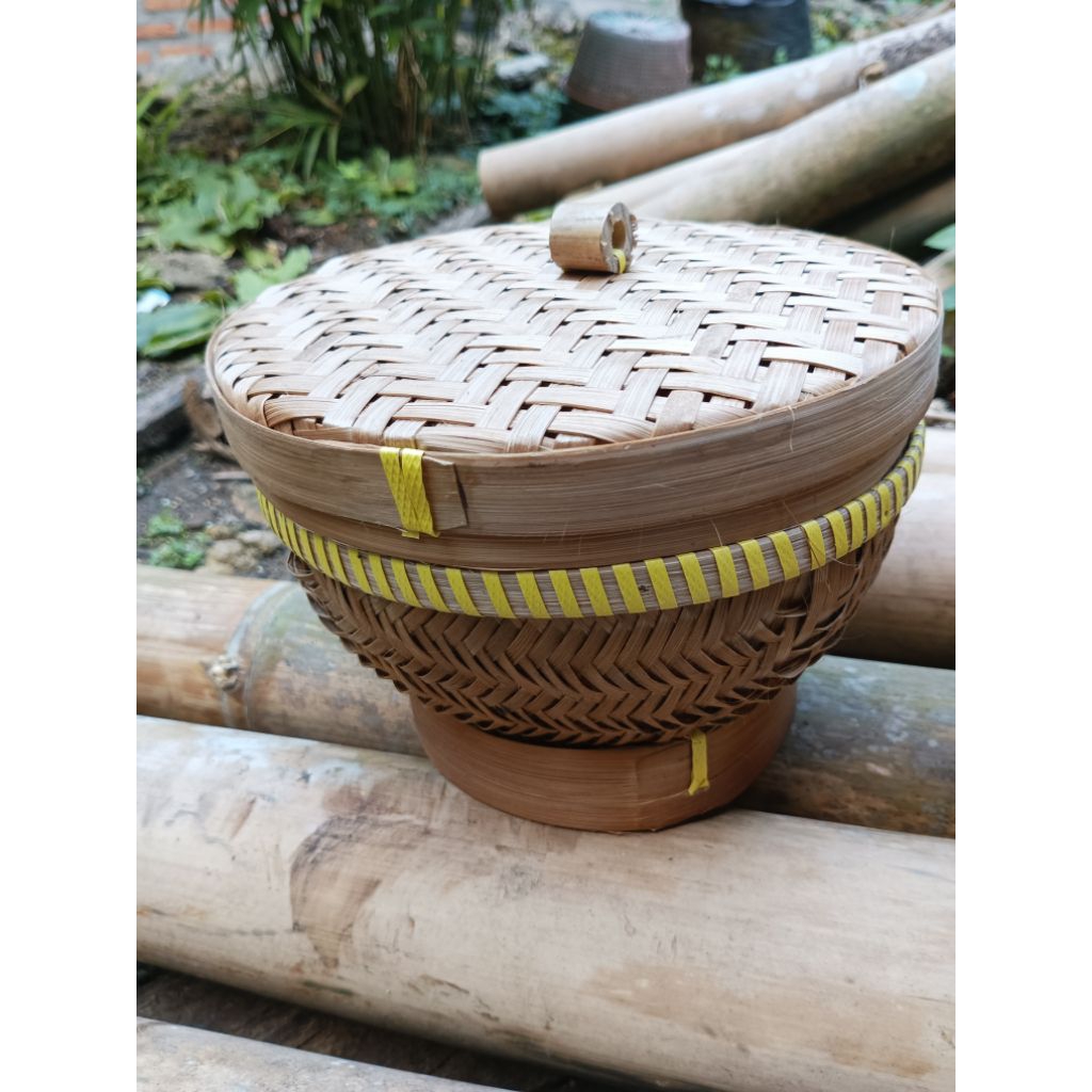 wakul nasi wadah nasi ceting bambu