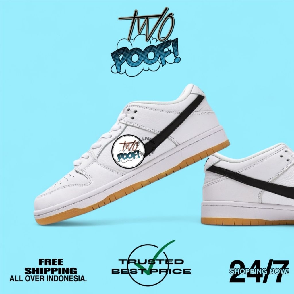 

[ Two's.Poof2! ] - Sneakers | Dung'z Low Orange Label White Black ' -" BNIB "- [ Two's.Poof2! ]