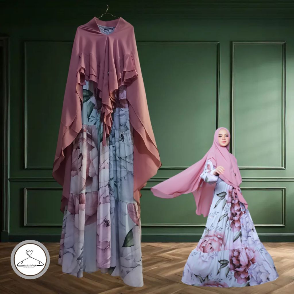 preloved gamis set nona anna