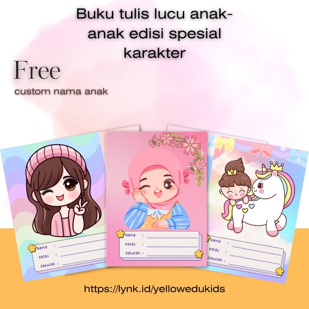 

Buku Tulis Custom – Catatan Unik dengan Desain Sesuai Gayamu!