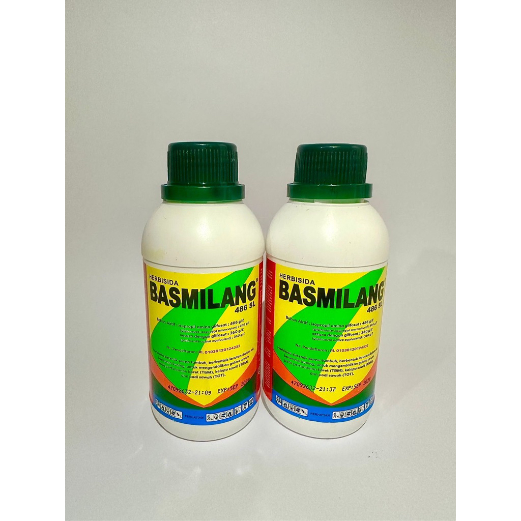 BASMILANG Herbisida 486 SL (240 ml) Racun Rumput Sistemik Glifosat