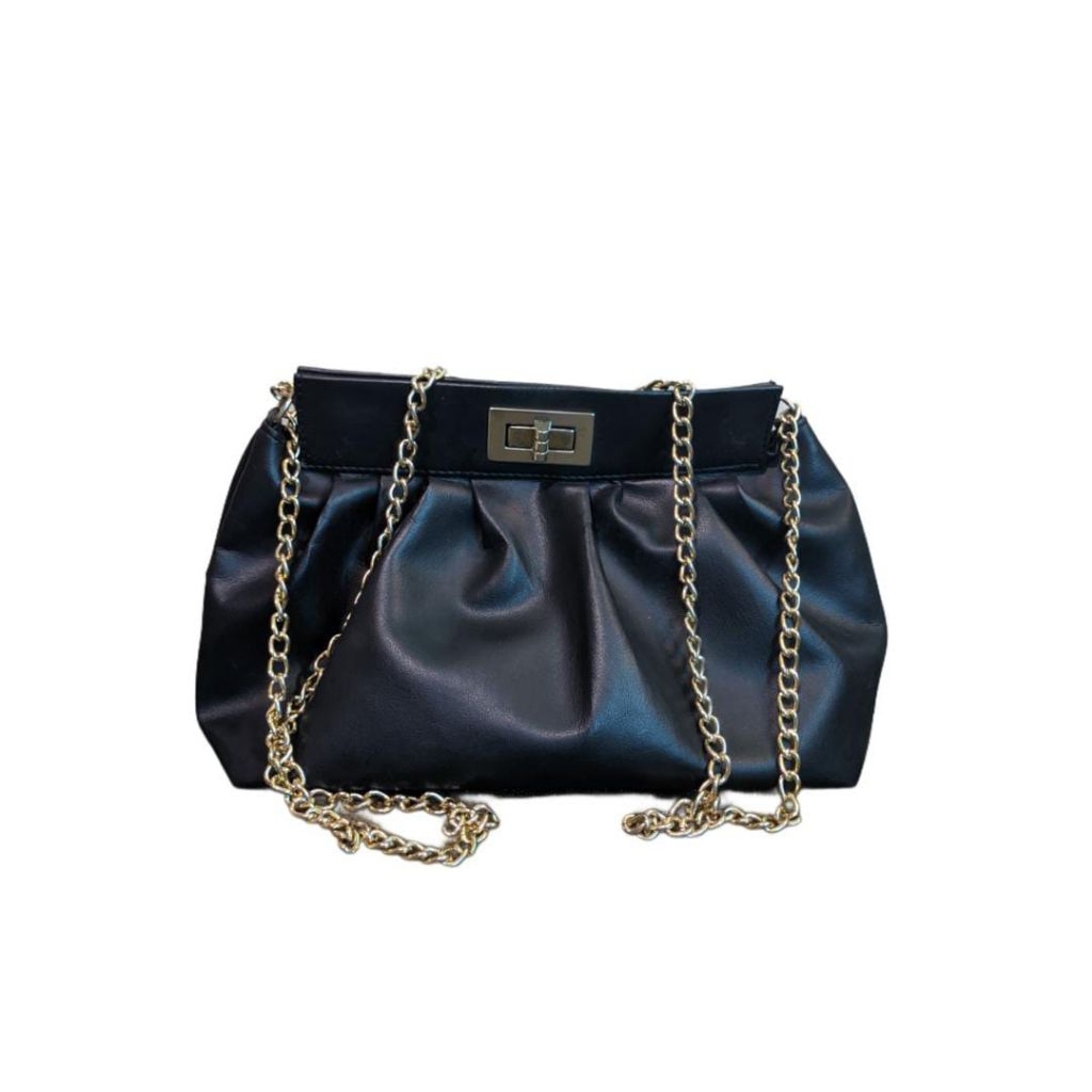 Shoulderbag Rantai Emas - Tas Selempang Wanita Tas Bahu