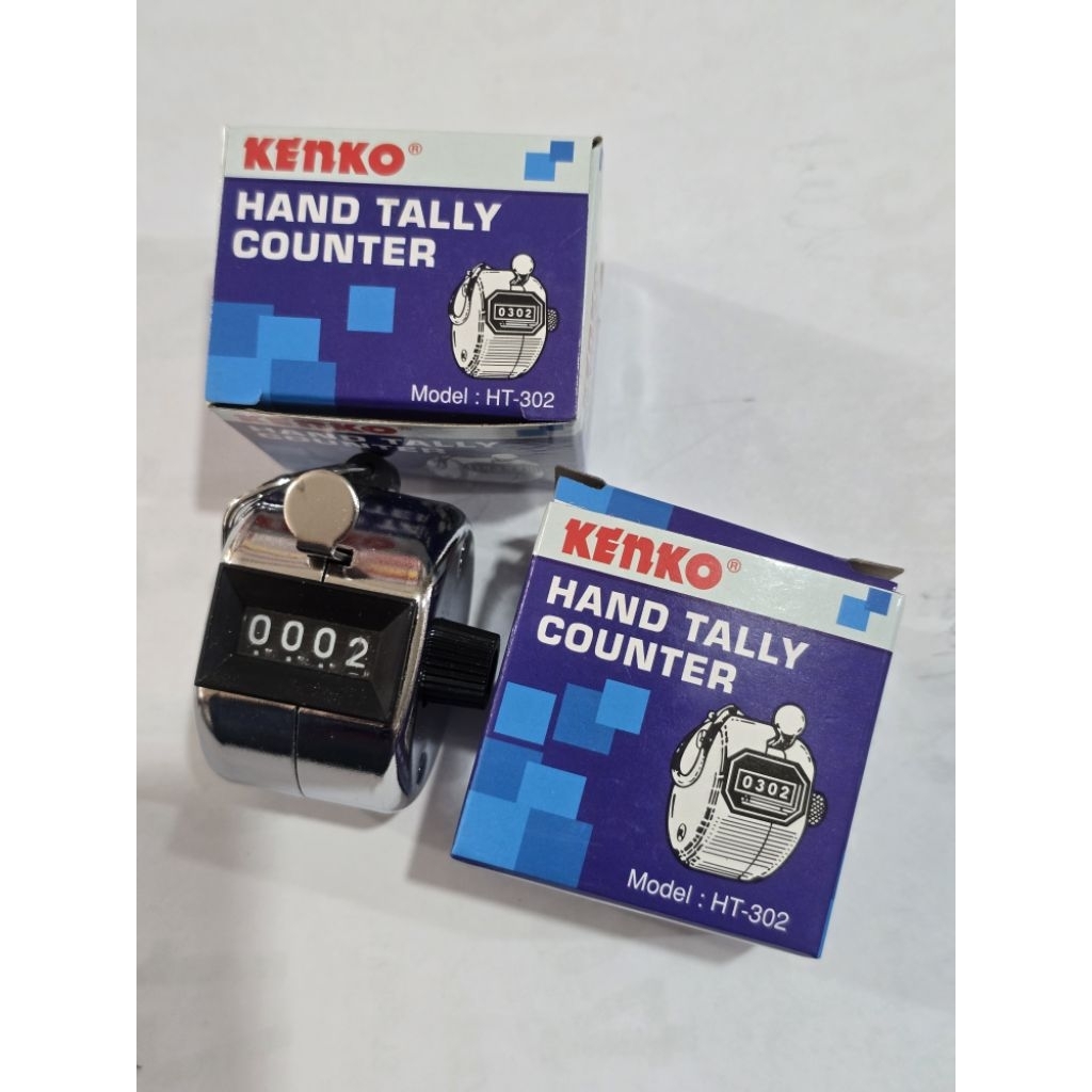 

HAND TALLY COUNTER STAINLESS STEEL KENKO HT-302