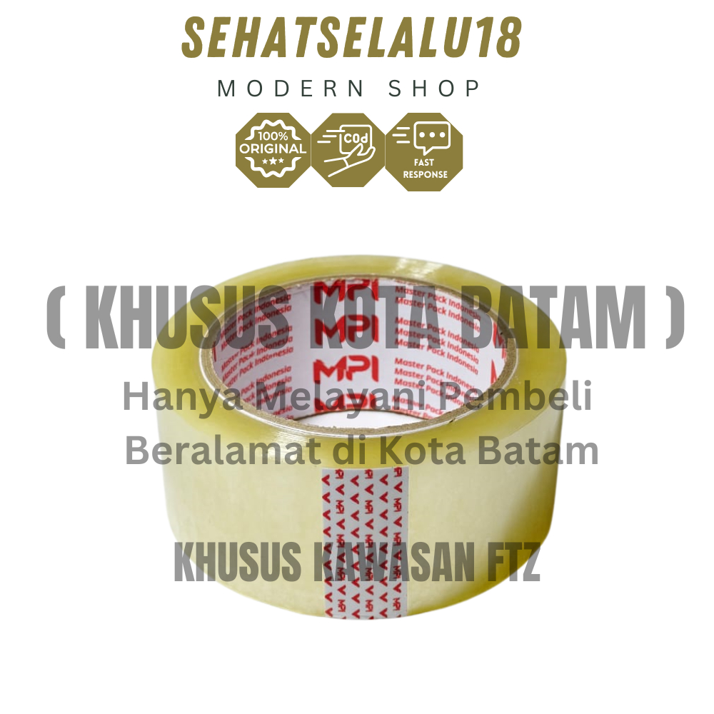 

Isolasi Bening 4,5cm - Lakban Serbaguna untuk Semua Kebutuhan