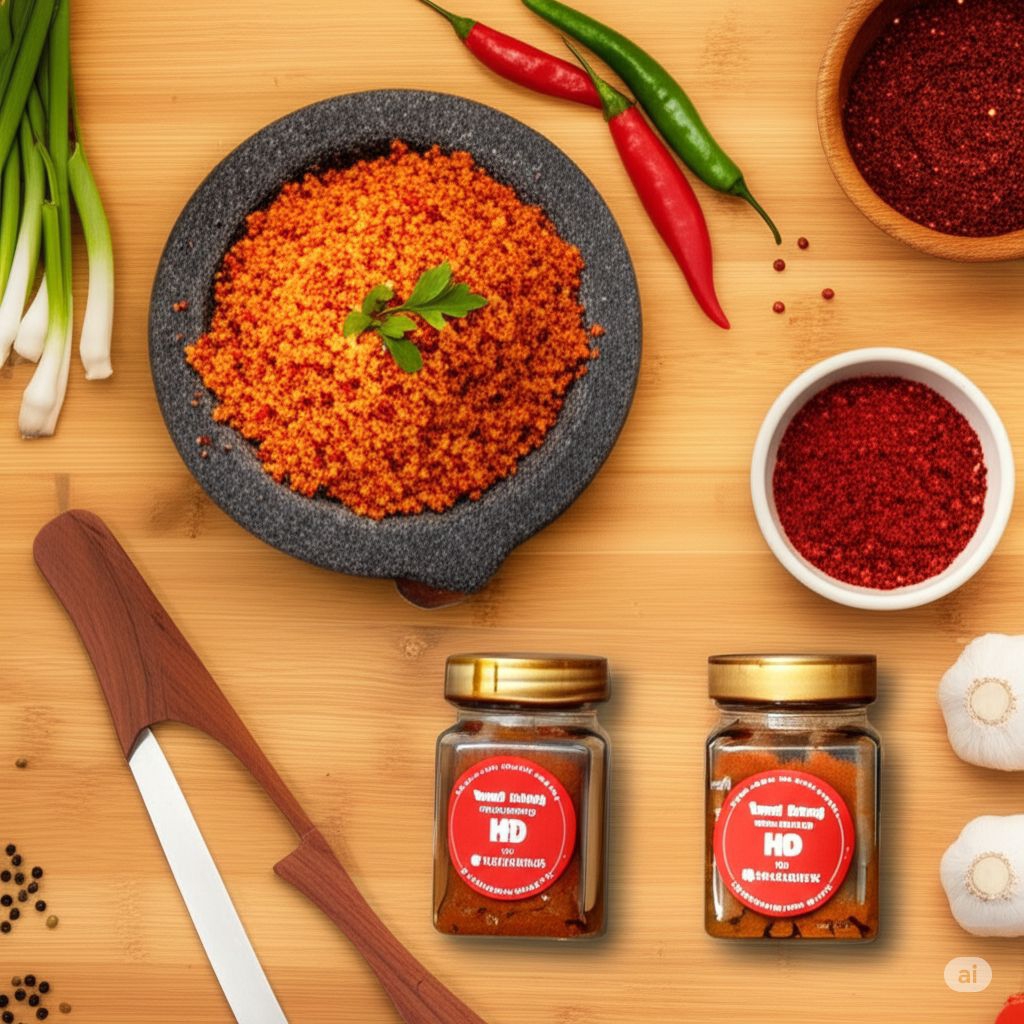 

Terasi Sangrai matang Kualitas Premium 100% Udang Rebon Asli khas Sumbawa 120gr.