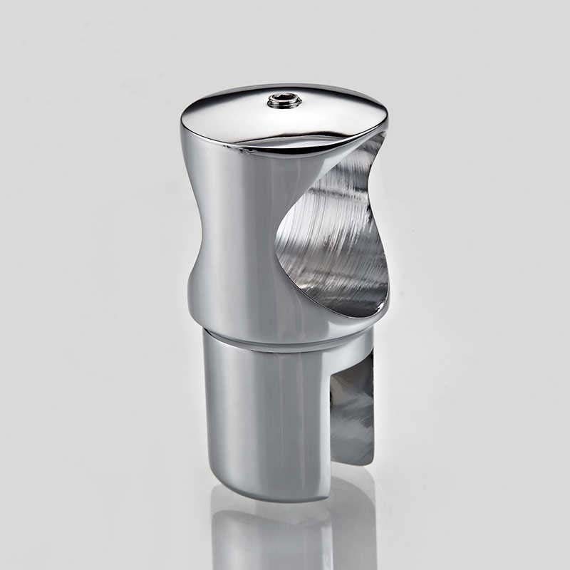 Konektor Penjepit Pipa Ke Kaca 19 Mm Holder Pipa Ke Kaca Konektor Braket Kaca Dari Paduan Seng