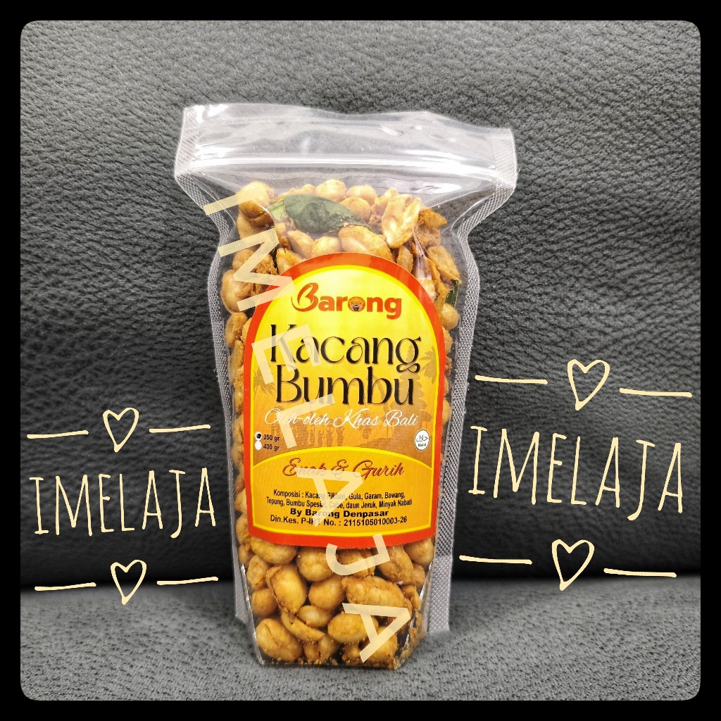 

Kacang Bali Bumbu 250 Gr "Barong