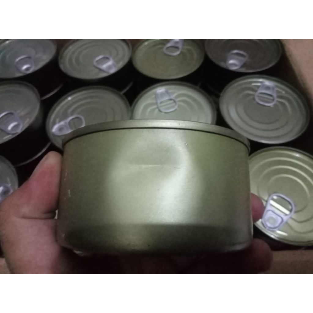 UMPAN IKAN MAS TUNA KALENG UKURAN BESAR 200GR
