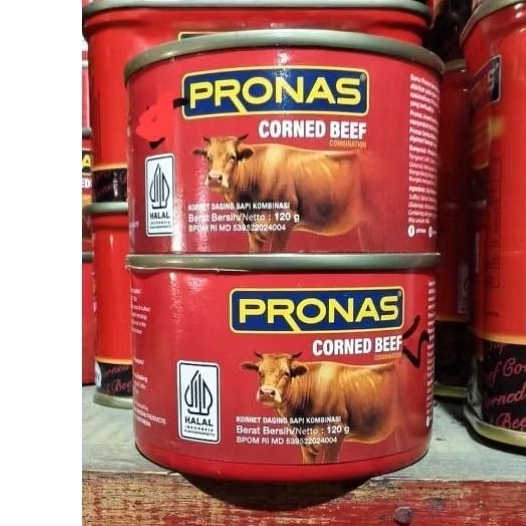 

pronas kornet daging sapi / corned beef 120g 198g 340g