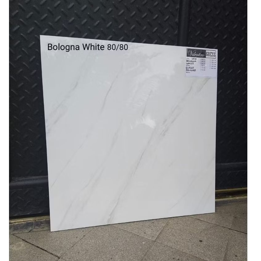 Granit 80x80 Bologna White glossy