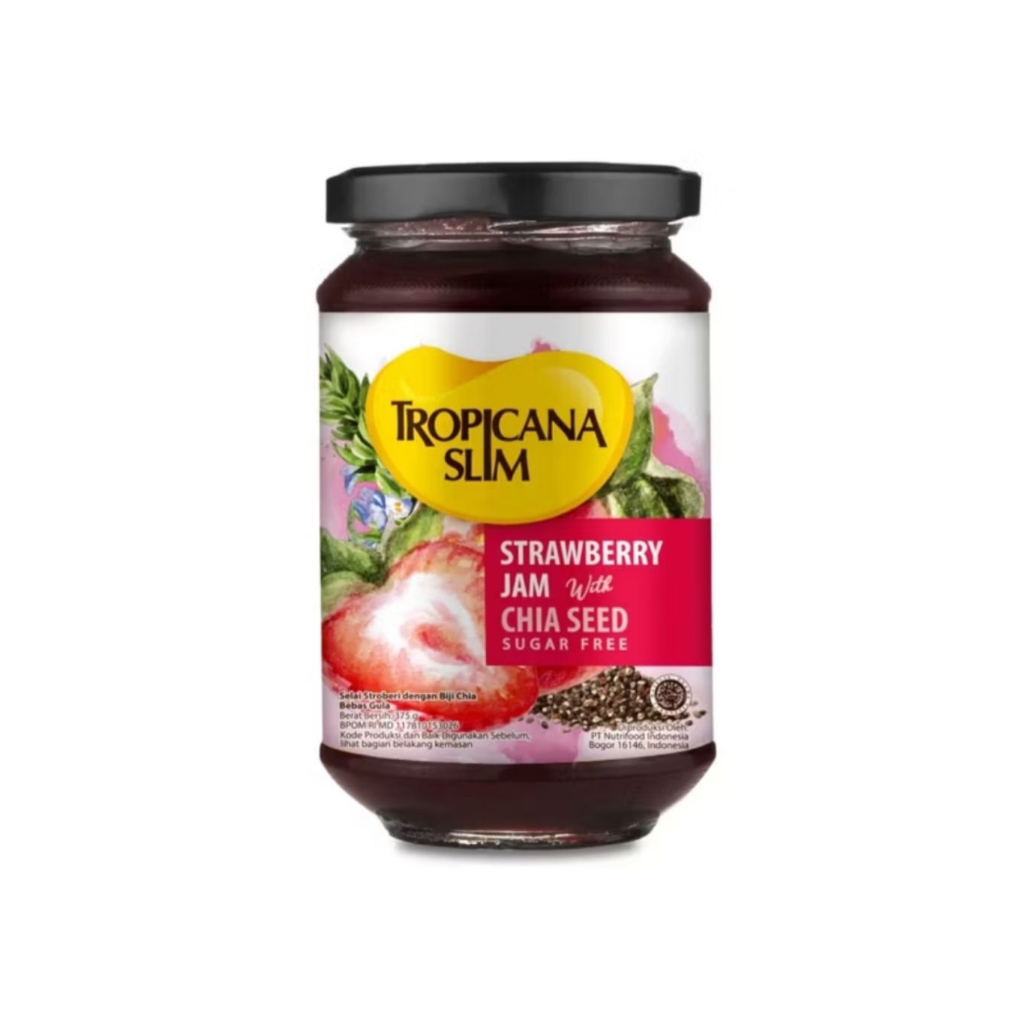 

Tropicana slim strawberry jam with chia seed (Sugar Free)