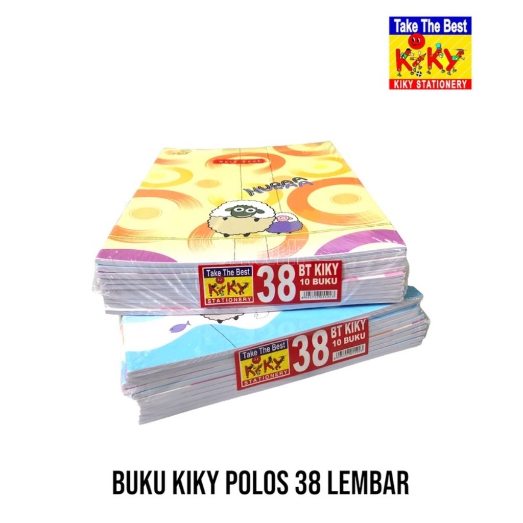 

Kiky Buku Tulis 38 Lembar per Pack