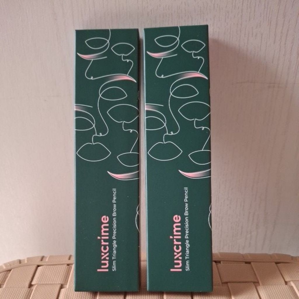 Luxcrime Slin Triangel Precision Brow Pensil - Dark Brown