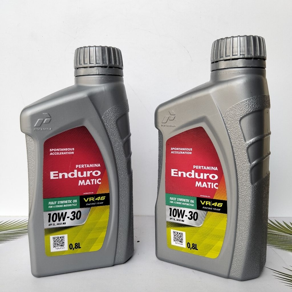 OLI/OIL ENDURO MATIC 0,8 10W-30 PELUMAS OLI MESIN MATIC BEAT VARIO MIO UNIVERSAL
