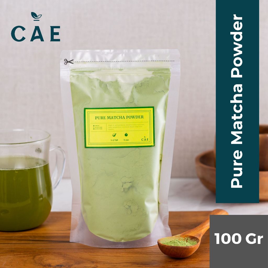 

Pure Matcha Japanese Green Tea Powder Teh Hijau Jepang 100gr