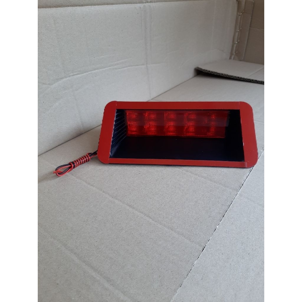 Lampu stop, lampu rem tambahan miring, lampu rem 10 LED