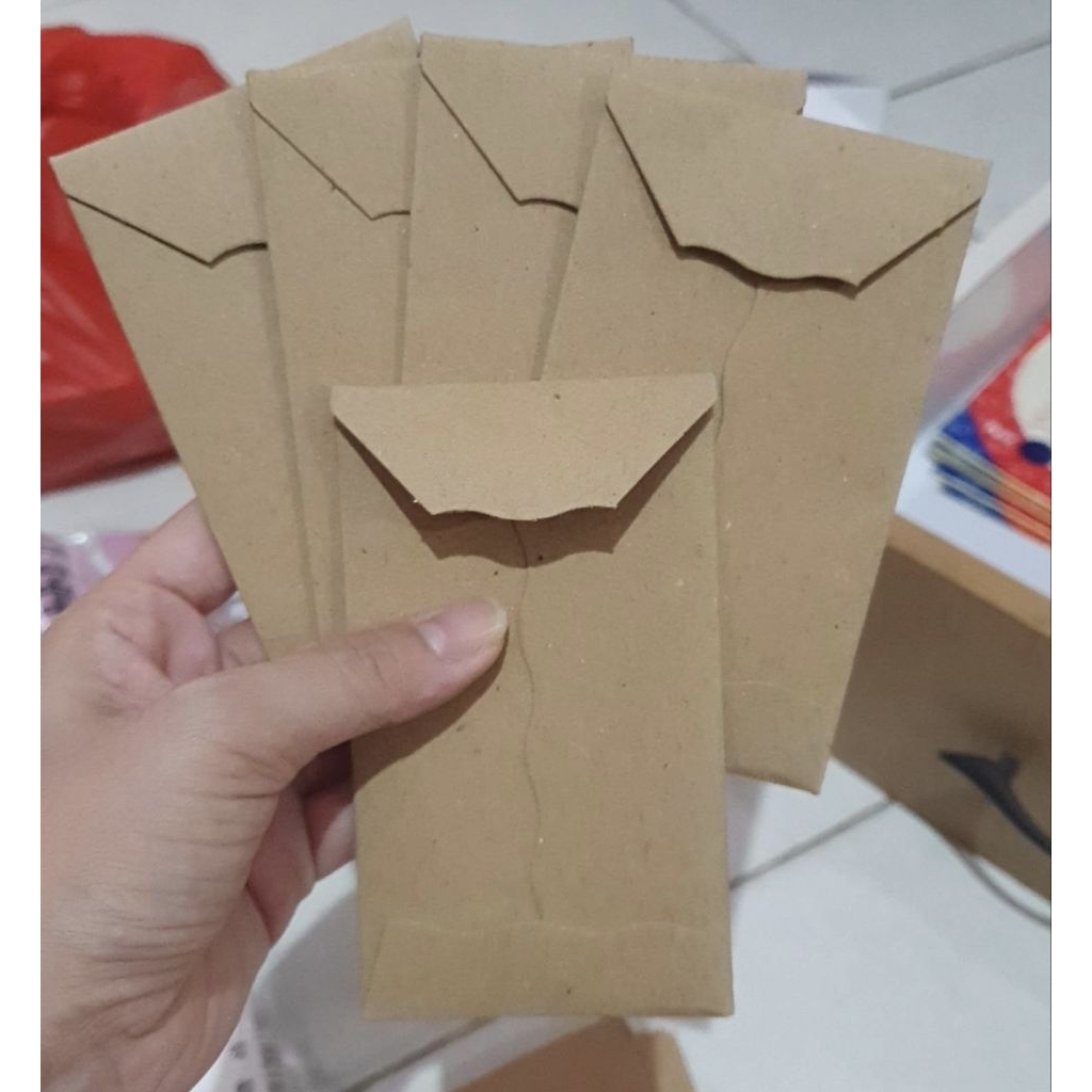 

Amplop Coklat Craft Vintage isi 5 pcs