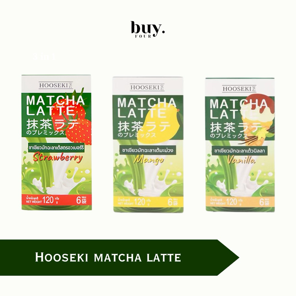 

HOOSEKI Matcha Latte - Matcha Latte Enak