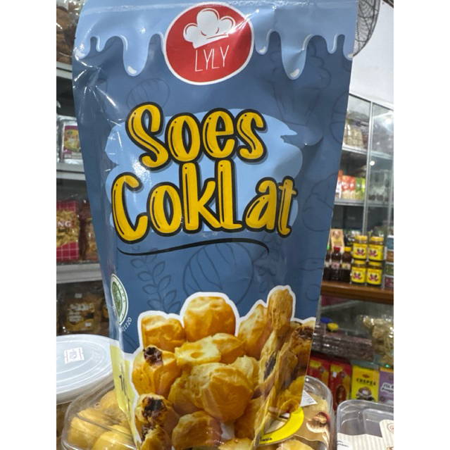 

kue soes coklat