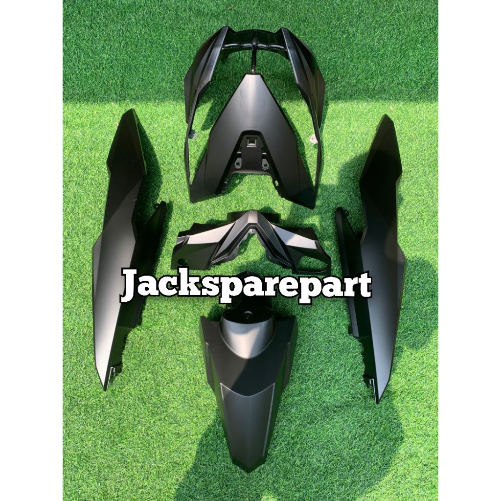 cover fulset bodi halus Honda beat ECO esp tahun 2017 2018 2019 warna hitam dof custom full body