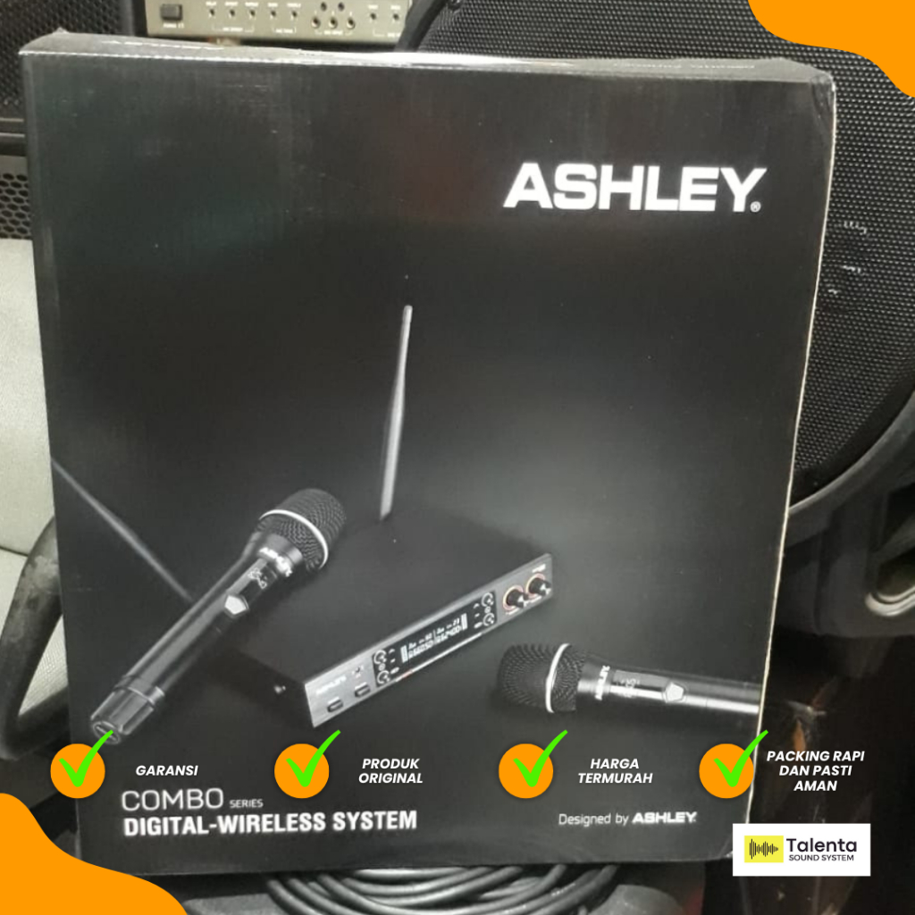 Microphone Wireless Ashley Combo Series Original Ashley Combo Series Wireless Microphone Ashley Term