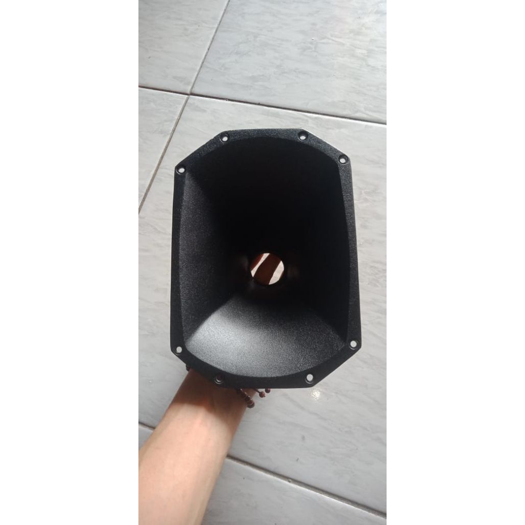 horn corong twiter ukuran 14x19 sudah drat baut