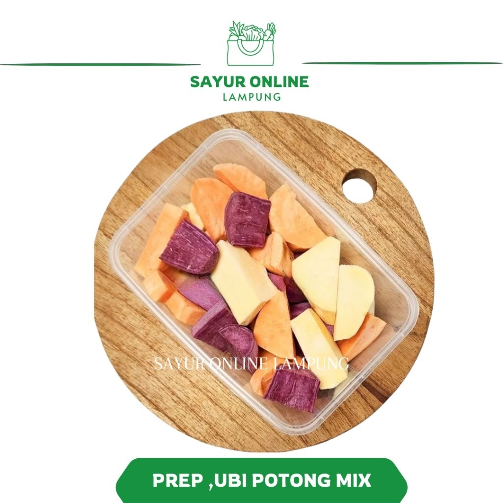 

Paket Prep Ubi Potong mix -ubi madu & unggu -Sayur Online Lampung