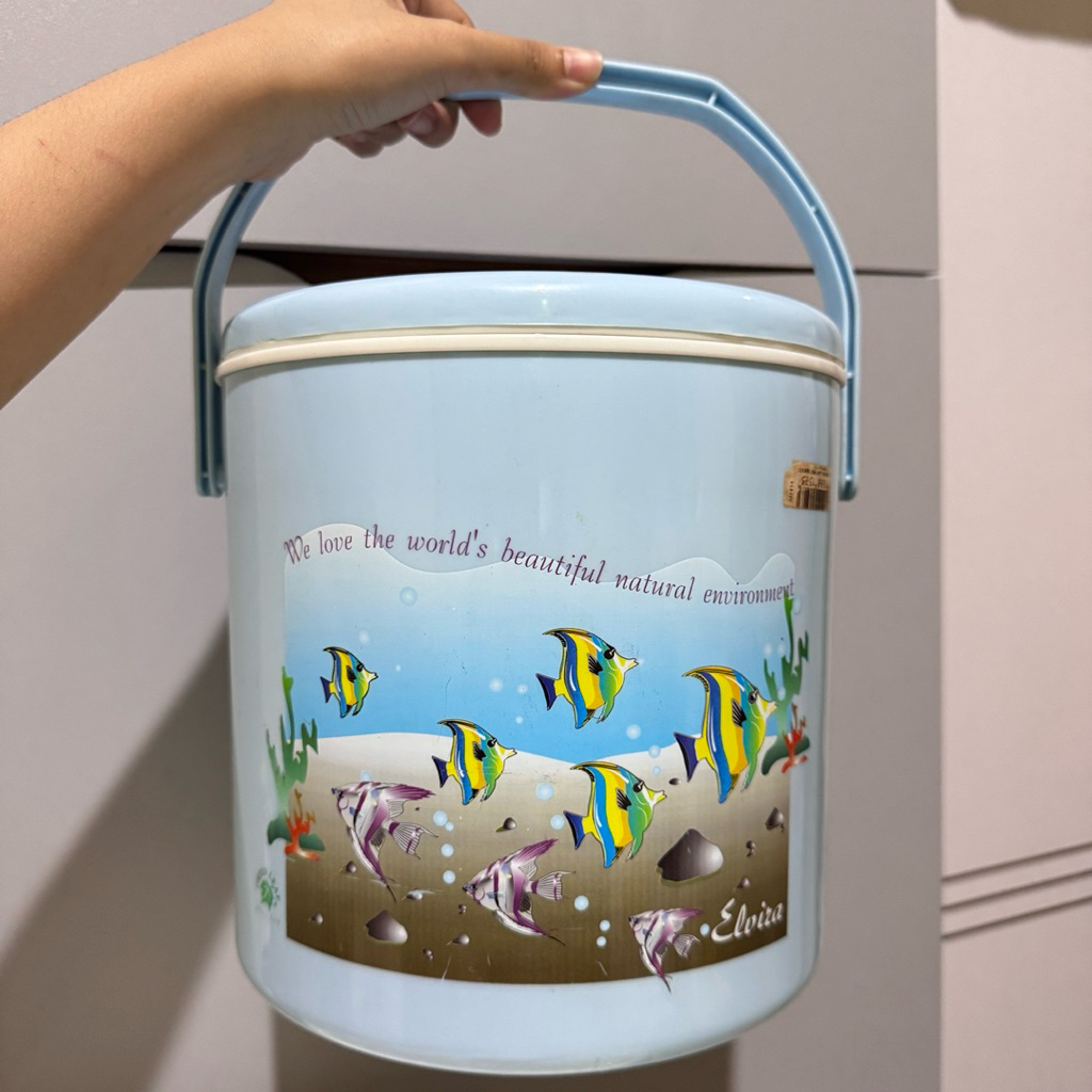 Termos 6L 6 Liter Nasi Es Mambo Jual Jualan Kecil Wadah Tempat Tanggung Sedang Thermos Biru Pastel C