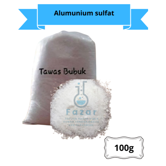 100g tawas powder/alumunium sulfat