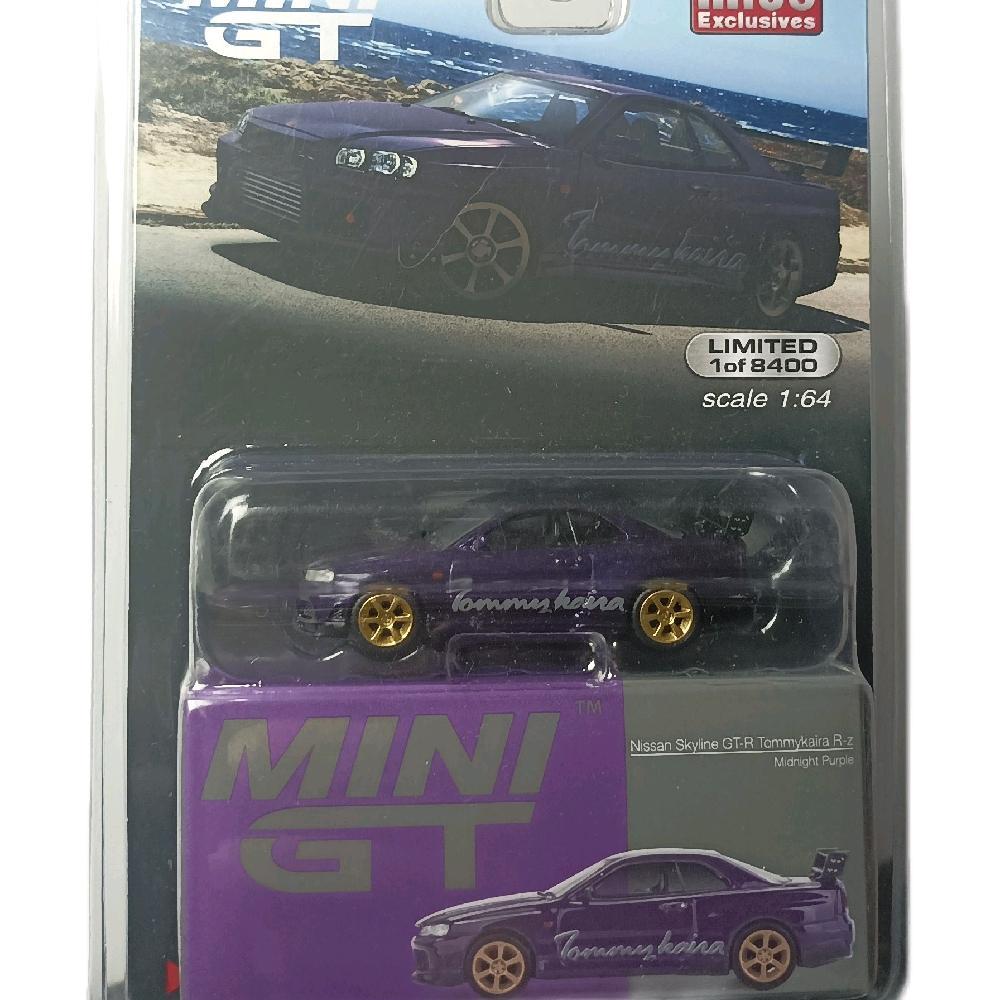 MINI-GT NISSAN SKYLINE GT-R TOMMYKARA R-Z MIDNIGHT PURPLE (SEGEL)