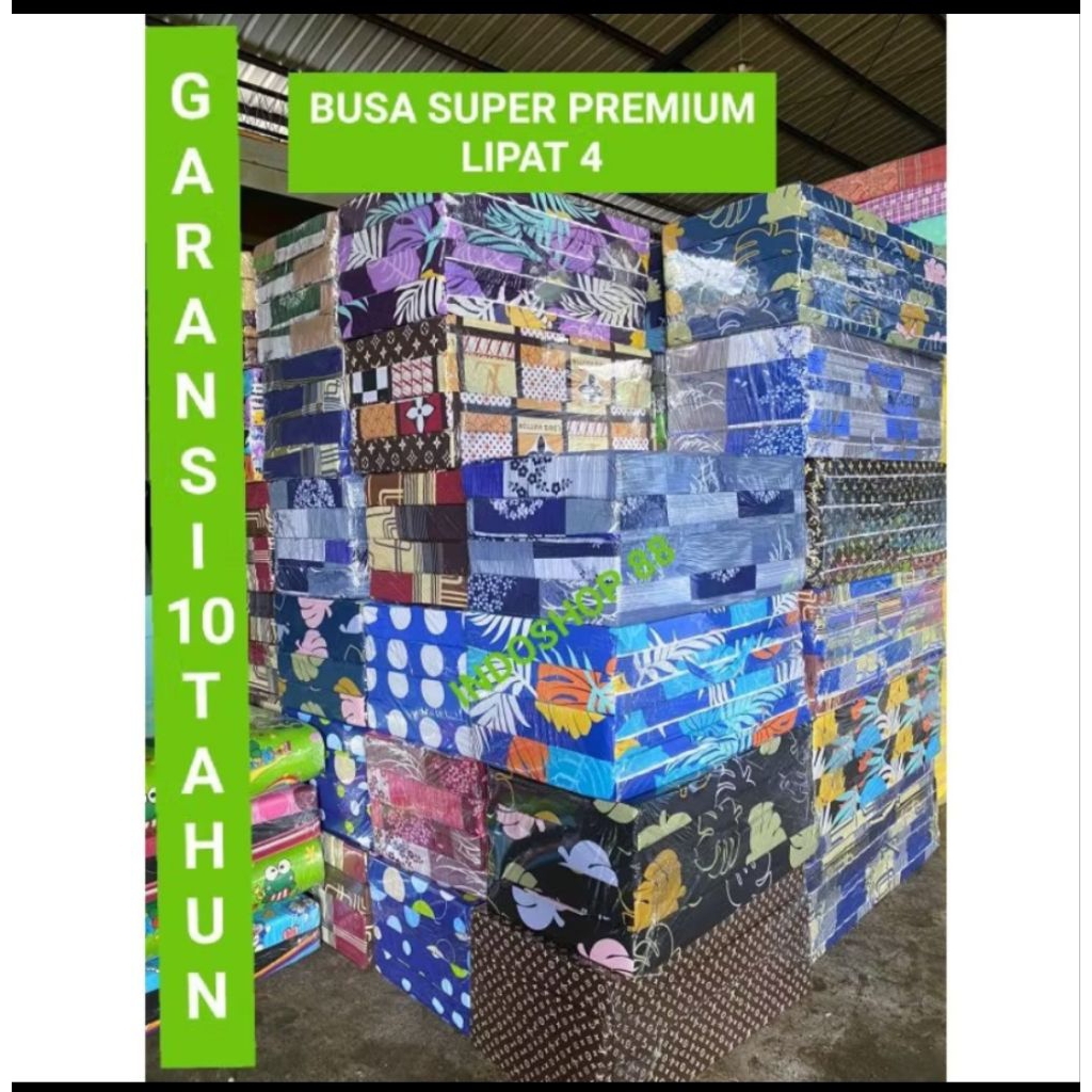 (PROMO MURAH)KASUR BUSA SUPER LIPAT4 INOAC ORI(BISA 2IN1 KASUR SAMA KURSI DUDUK)
