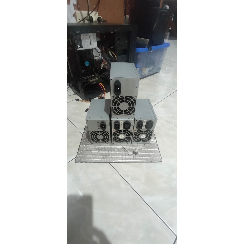 Psu power suply kondisi rusak matot drop