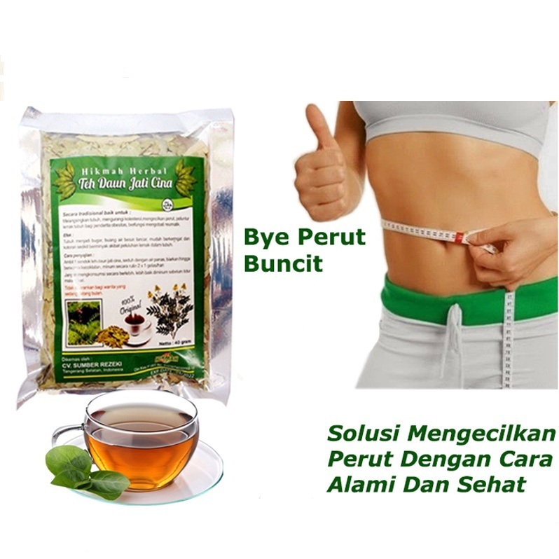 

Teh Daun Jati Cina Original 100% alami Herbal Teh Pelangsing Penurun Berat Badan