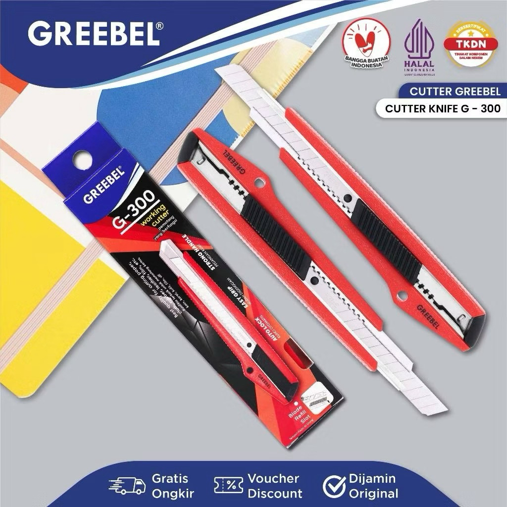 

GREEBEL Cutter (PCS) / Kater / Anti Karat Cuter Tajam