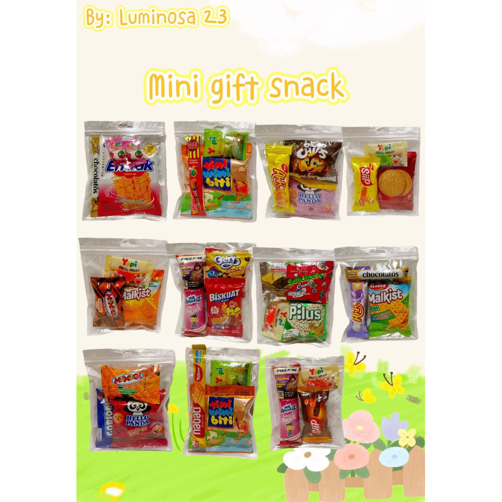 

Mini gift snack hampers souvenir