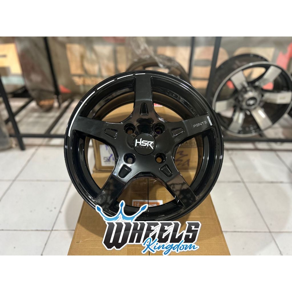 VELG R15 VELG PROMO VELG MOBIL RACING RING 15 HSR ORIGINAL PENTE PCD 4X114 PNP AVANZA XENIA LIVINA