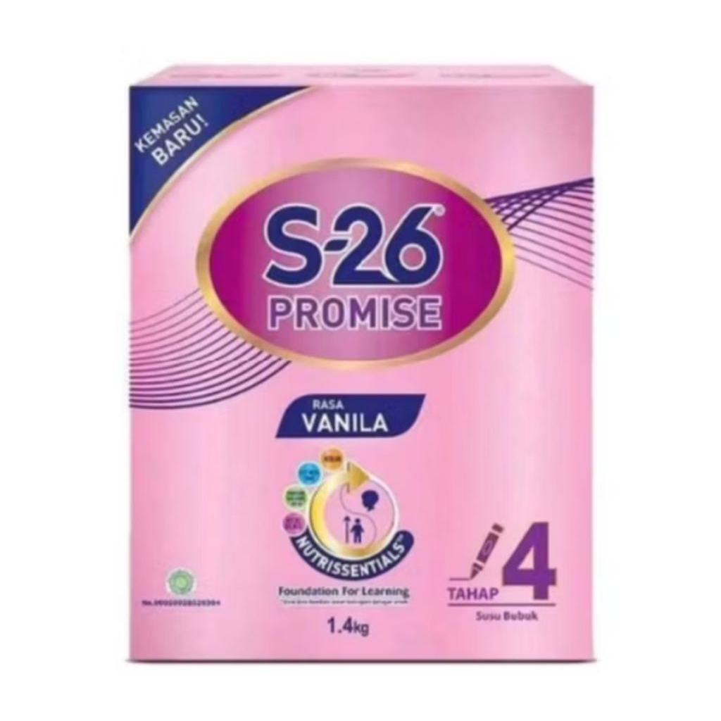 

S-26 promise reguler tahap 4 rasa vanila 1400kg
