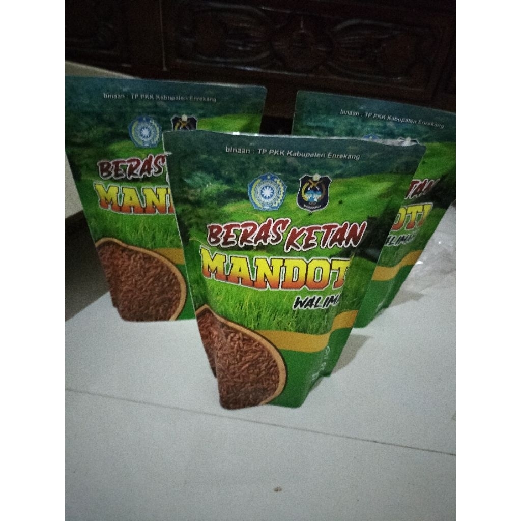 

beras ketan mandoti