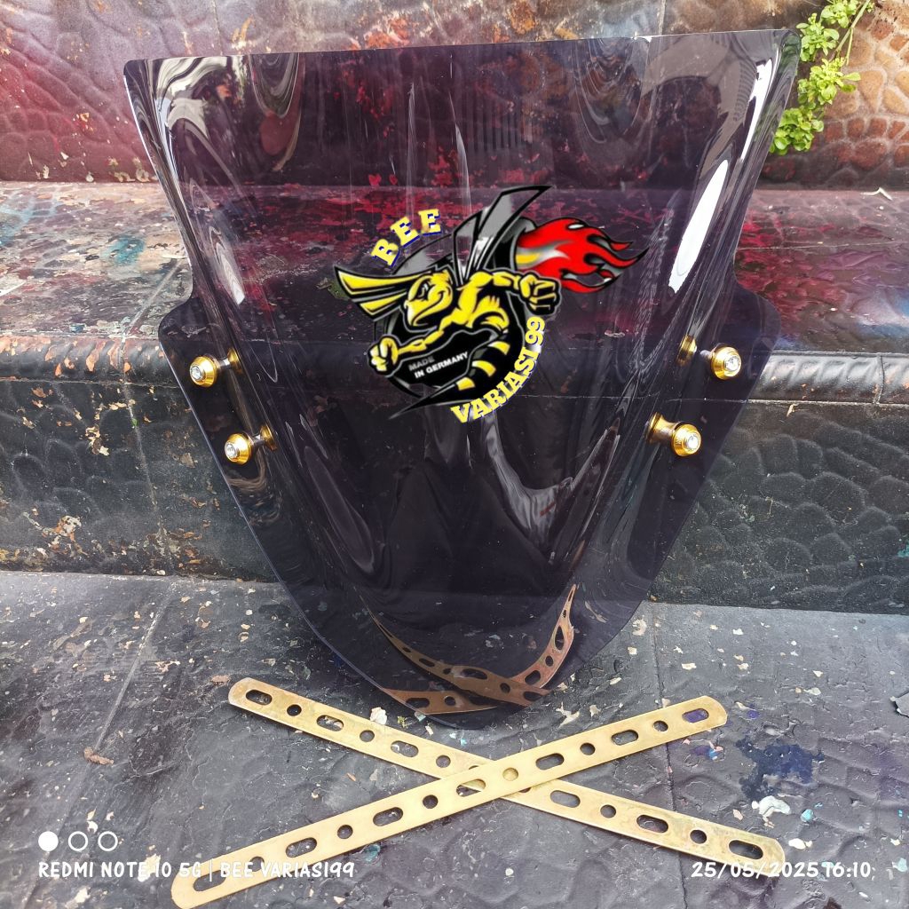 Visor Terbaru Honda Beat Street Windshield Honda Beat Street Free Baut Variasi Plus Plat Bolong Vari