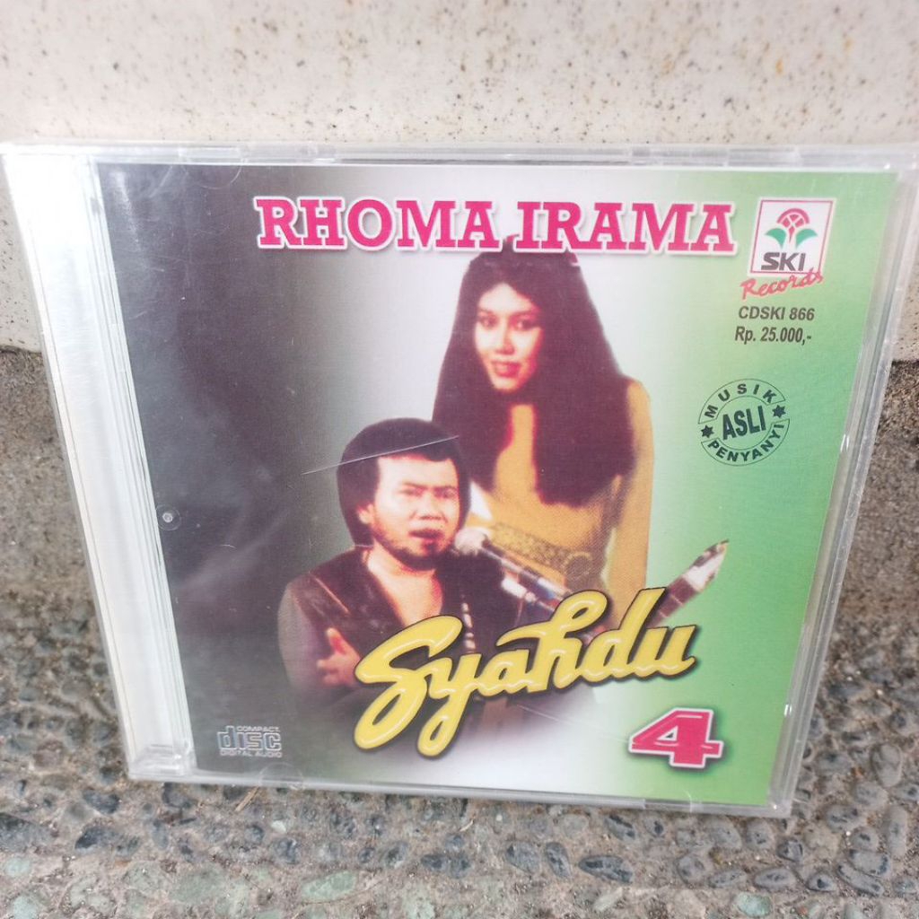 cd musik rhoma irama - syahdu 4 album