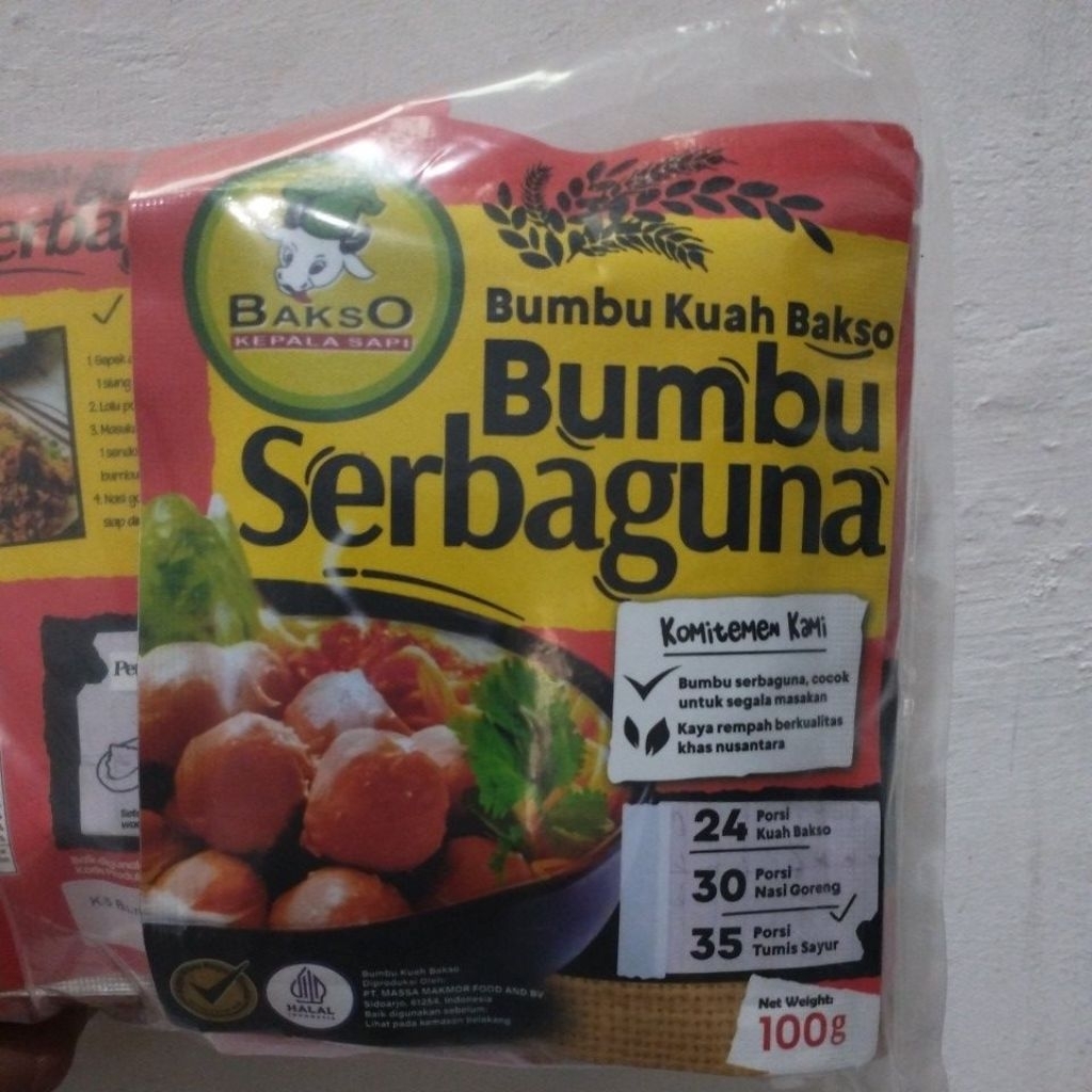 

Bumbu Bakso Kepala Sapi 100 Gram - Bumbu Serbaguna