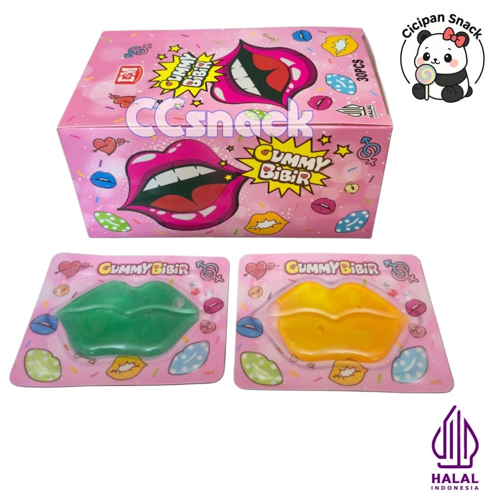 

DSM GUMMY BIBIR BOX ISI 30