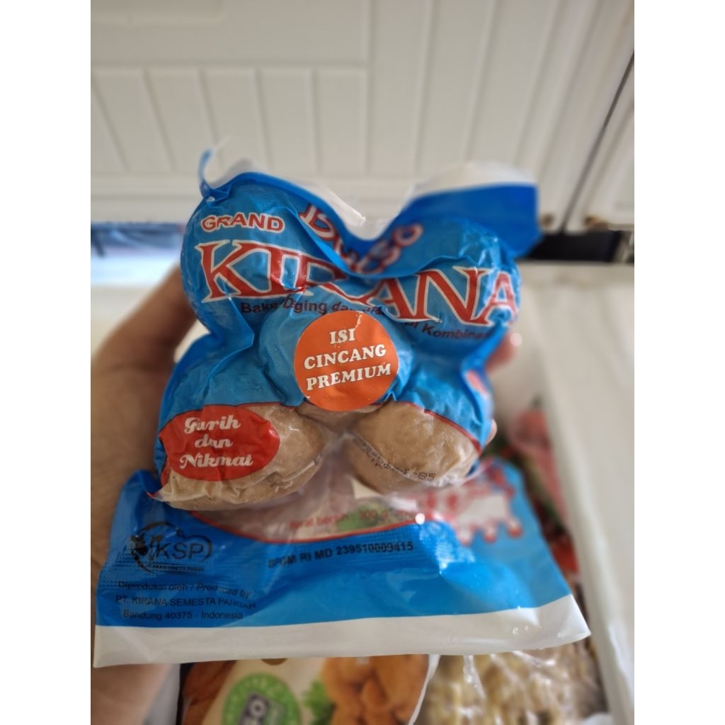 

BAKSO KIRANA JUMBO PREMIUM ISIAN DAGING CINCANG 5 PCS