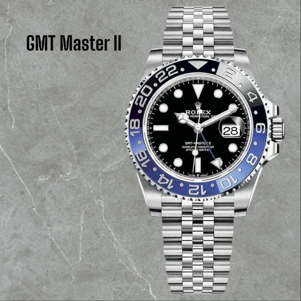 Rolex Pria GMT Master II Automatic Stainless Steel