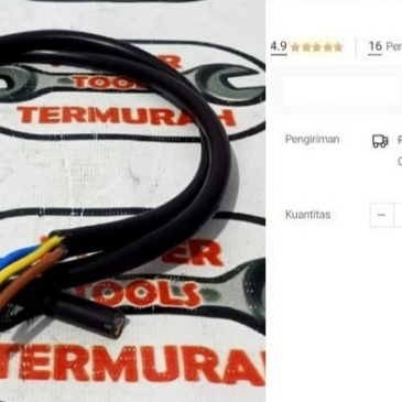 

Kabel Listrik NYYHY 3x1,5mm Hitam Serabut Supreme 3 x 1,5 mm