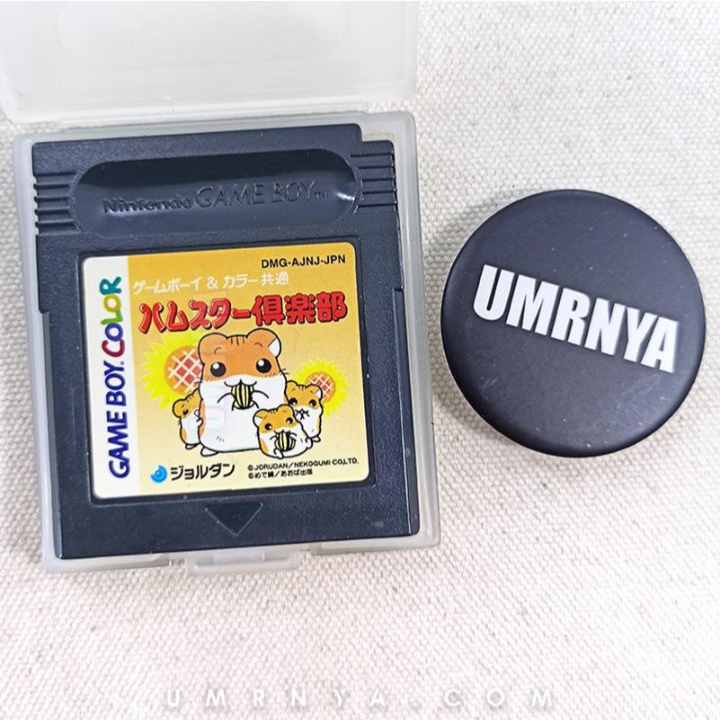 Kaset Gameboy GBC Game Boy Hamster club Tottoko Hamtaro Nintendo Game boy Color GBA SP Cartridge