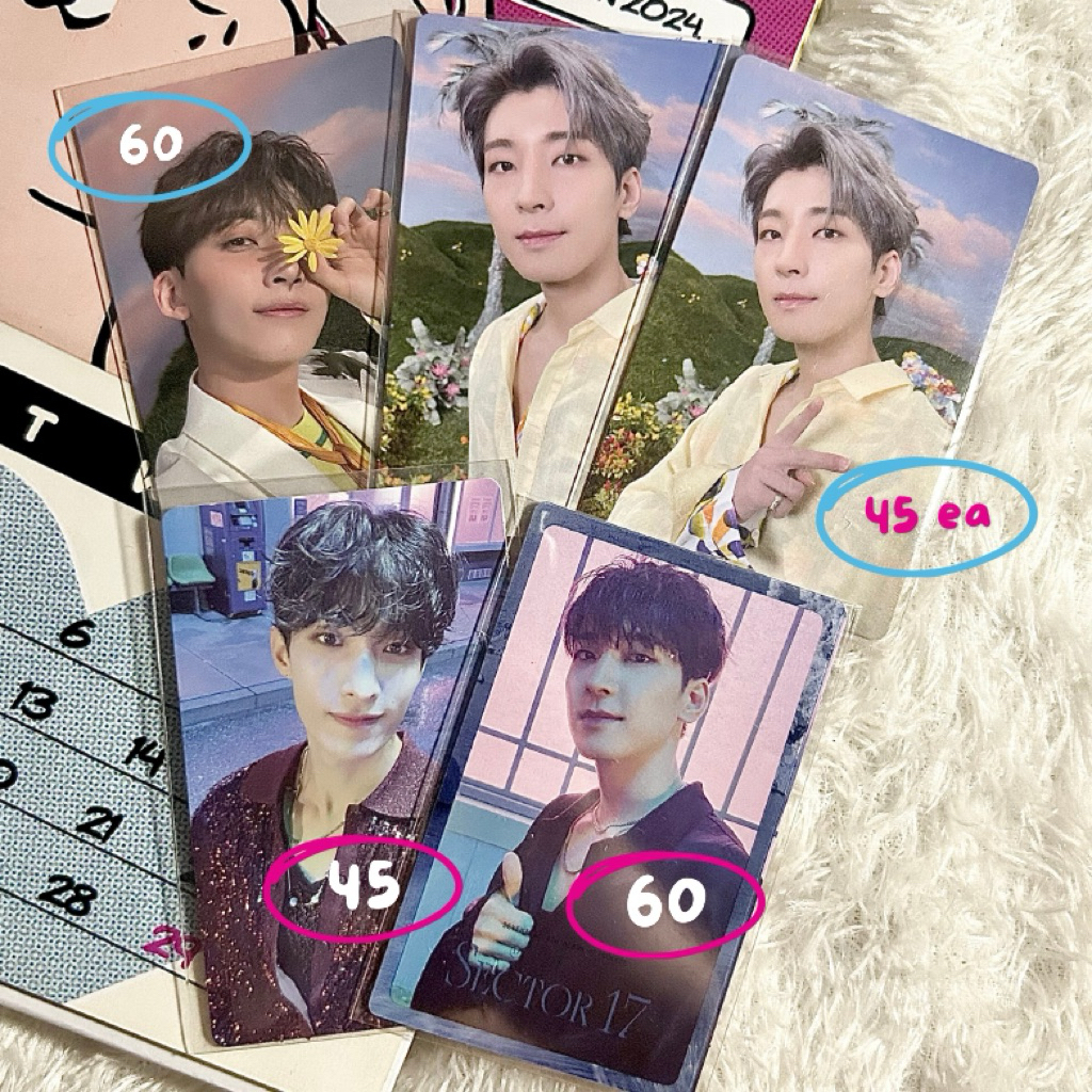 [READY STOCK] PC Photocard Seventeen Jeonghan Wonwoo DK Sector17 New Beginning Compact Kit Weverse P