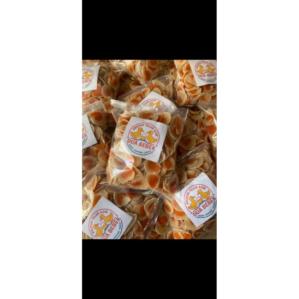 

kerupuk telur asin mentah 1/4