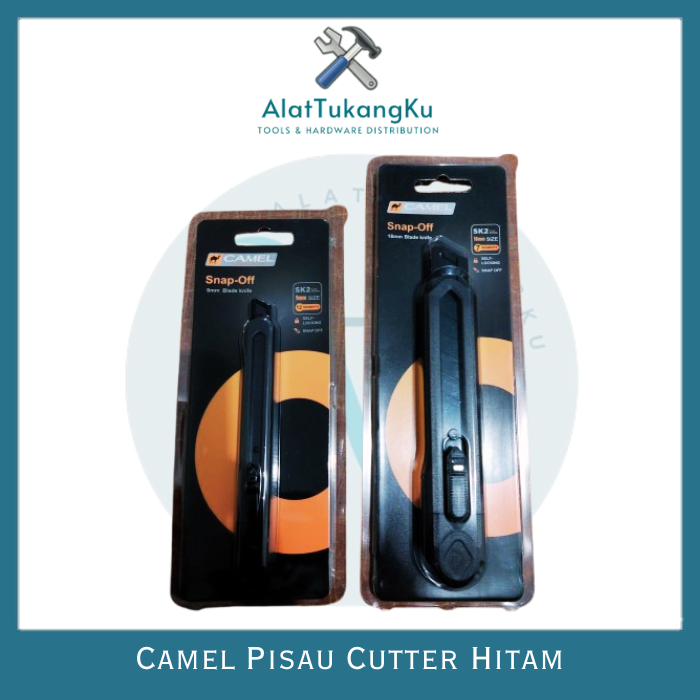 

Camel Pisau Cutter Hitam HD Kecil dan Besar
